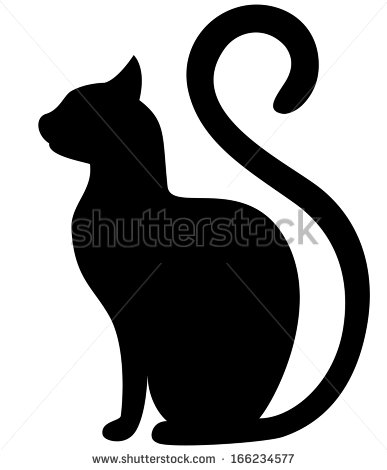 387x470 Pin By On Black Cat Silhouette