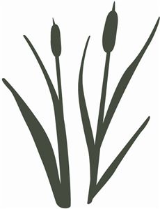 230x300 Cattails Silhouette Design, Silhouettes And Store