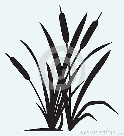 400x437 Cattail Template Summer Template And Patterns