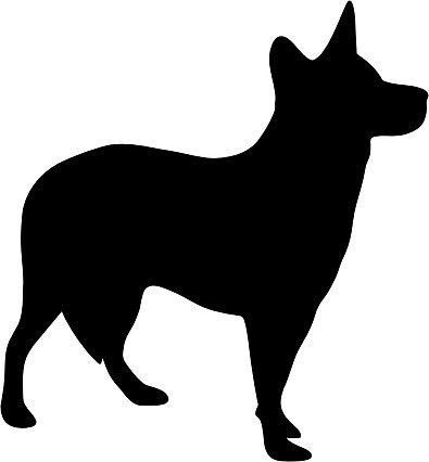 395x426 Australian Cattle Dog Die Cut Decal Car Window Wall Bumper Phone