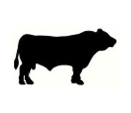 270x233 Cattle Silhouette Clip Art