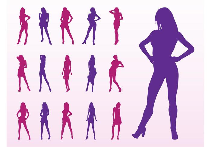 700x490 Fashion Model Silhouettes