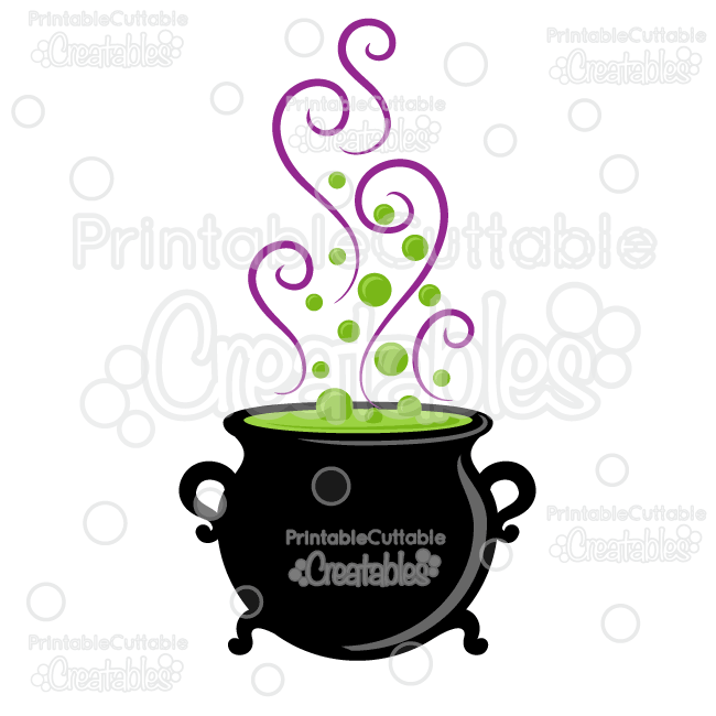 650x650 Halloween Witch Cauldron Svg Cut File Amp Clipart