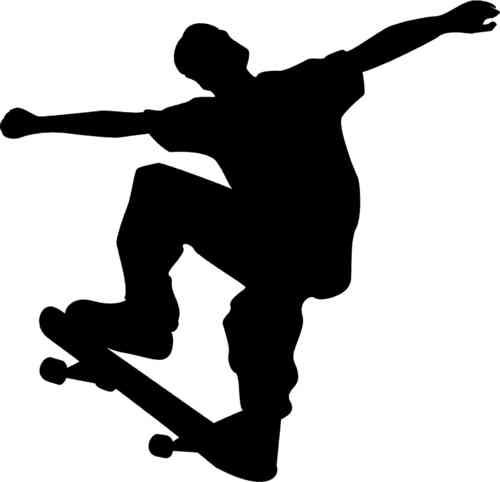 500x482 These Skateboarders Wall Art Are Perfect For Boys Or Girls