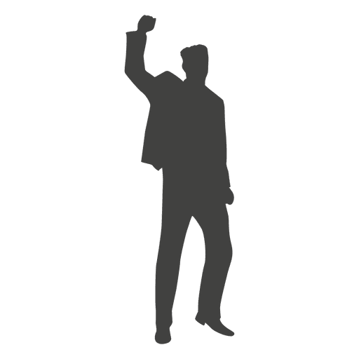 512x512 Success Celebration Silhouette