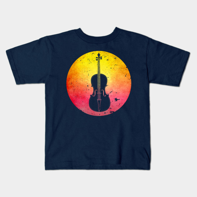 630x630 Vintage Retro Cello Instrument Silhouette Gift For Musician