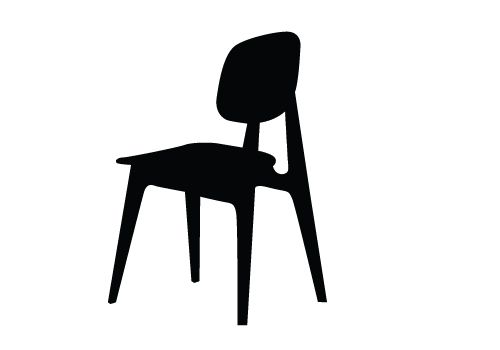 500x350 Chair Silhouette Vector Download Silhouette Graphics General