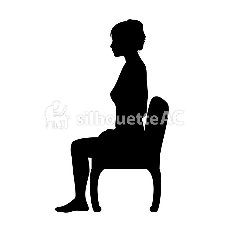 750x750 Free Silhouette Vector Icon, Chair, Simple