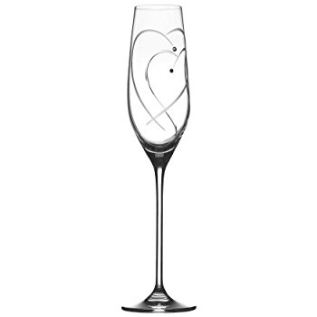 350x350 Silhouette Champagne Flute Pair