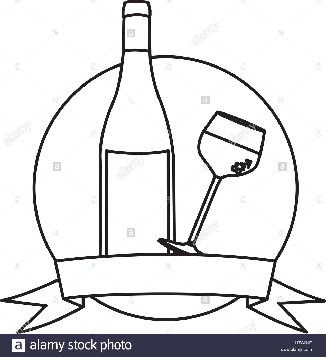 1269x1390 Silhouette Circular Frame With Ribbon And Glass Cup And Champagne