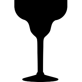 263x262 Free Svg Margarita Glass Silhouette Cricut Stuff