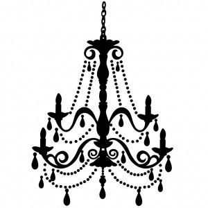 300x300 Chandelier Wall Art