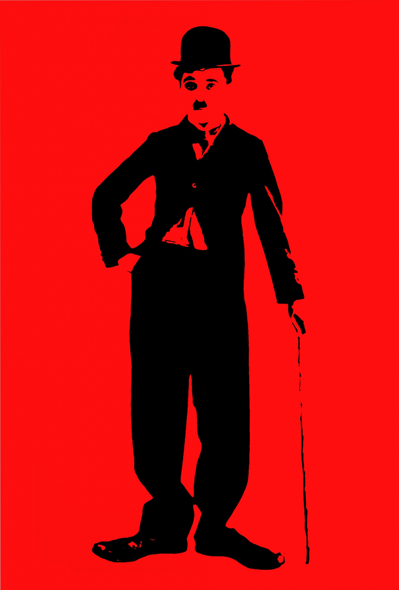 1300x1920 Portrait Of Charlie Chaplin Free Stock Photo