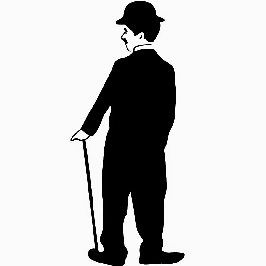 Charlie Chaplin Silhouette at GetDrawings | Free download