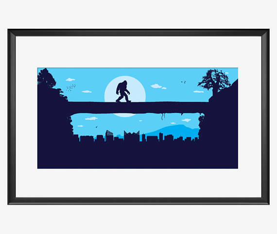 570x480 Chattanooga Skyline Chattanooga Print Chattanooga Art