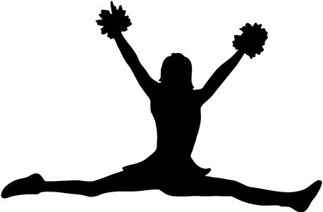 458x301 Cheerleading Pom Poms Cheer Poms Clip Art Silhouettes T