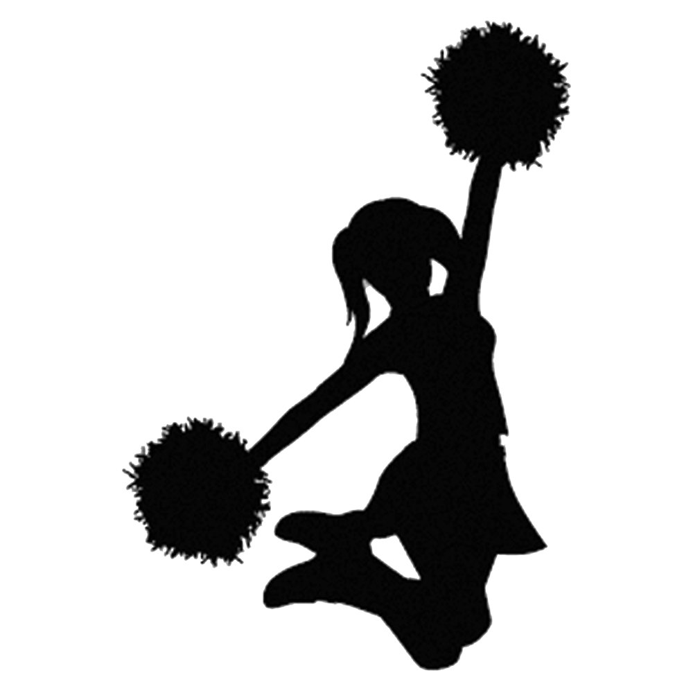Cheer Flyer Silhouette at GetDrawings | Free download