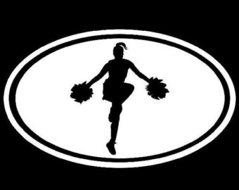 340x270 Cheer Silhouettes Etsy