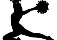 200x140 Unique Cheerleader Silhouette Clip Art Larisa And Marisa
