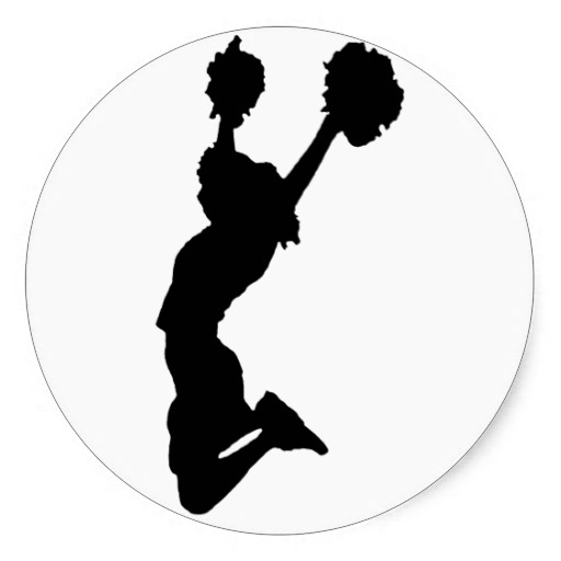 512x512 Cheerleader Silhouette Images