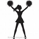 166x166 Cheerleader Clip Art