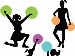 310x233 Cheerleader Silhouette Vectors Free Vectors Ui Download