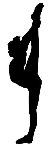 173x508 Cheerleader silhouette Cheer Scorpion Silhouette I Can Not Do