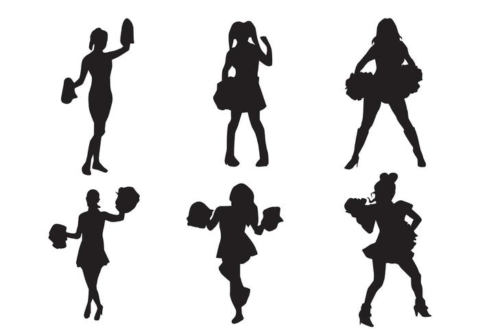 700x490 Cheerleader Free Vector Art