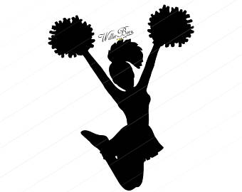 340x270 Cheer Silhouettes Etsy