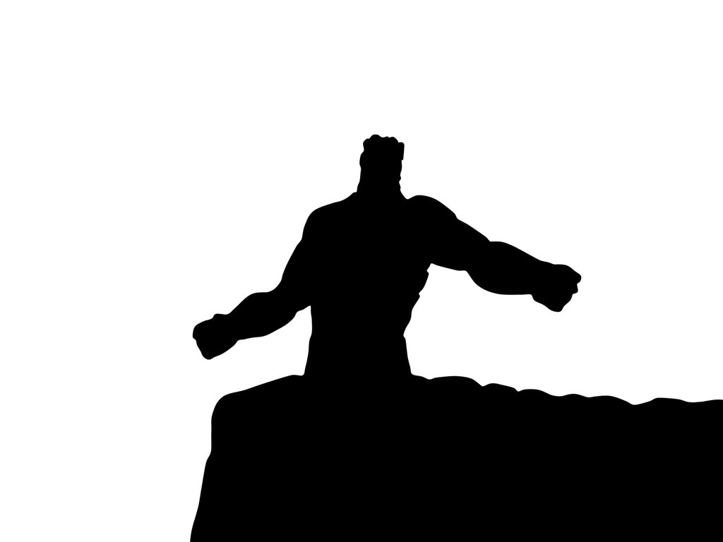 1024x768 Cheerleading Scorpion Silhouette