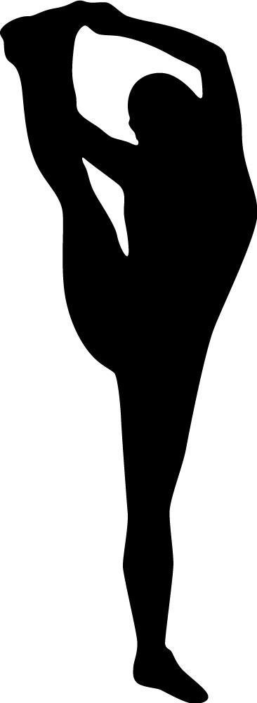 Cheerleading Silhouette Images