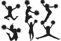 200x135 Best Vector Cheer Stunt Vector Drawing
