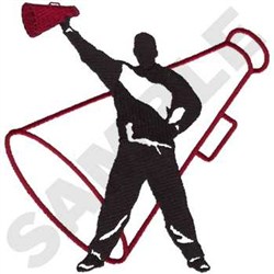 250x250 Cheerleader Silhouette Clipart