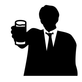 340x340 Free Silhouettes Sake, Icon, Alcohol