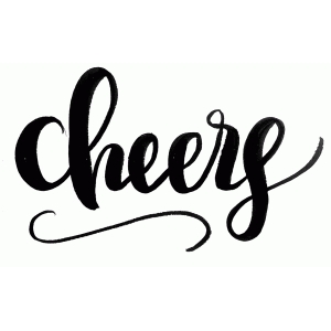 Cheers Silhouette at GetDrawings | Free download