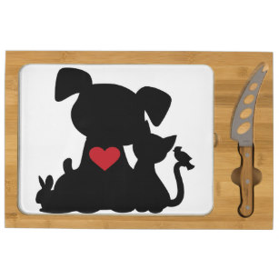 307x307 Silhouette Cheese Boards Zazzle