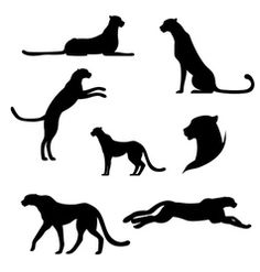 236x247 Cheetah Image Free Vector Free Vectors Cheetahs