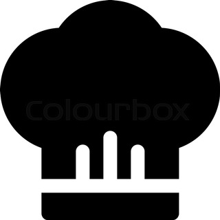 320x320 Kitchen Tool Icons On Chef Hat Concept Can Be Used