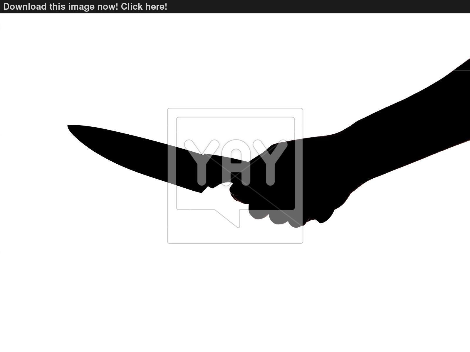 Chef Knife Silhouette at GetDrawings | Free download