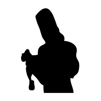 340x340 Free Silhouette Vector Italian