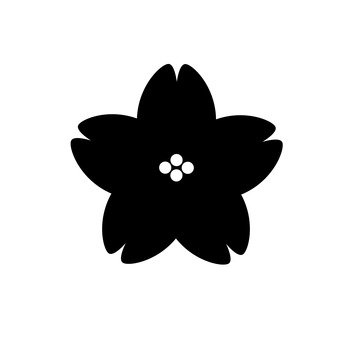 340x340 Free Silhouette Vector April, Cute, Flower