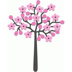 236x236 Branch Of Cherry Tree Vector 746959