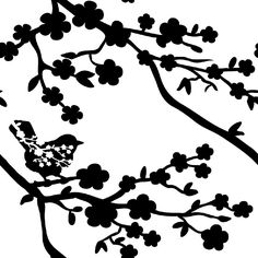 236x236 Ume Blossom Clipart Silhouette