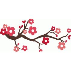 236x236 Cherry Blossom Branch