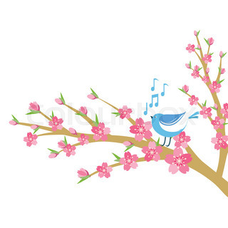 320x320 Birds On Music Notes Stock Vector Colourbox