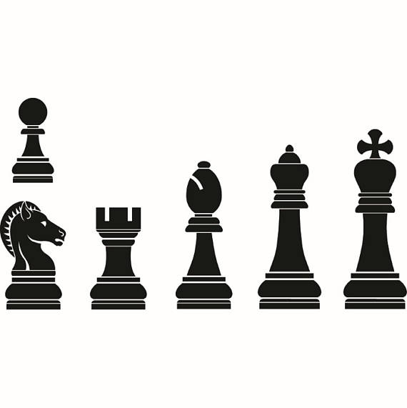 Chess Pieces Silhouette at GetDrawings | Free download