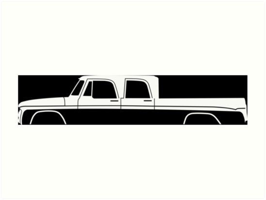 549x413 Truck Silhouette