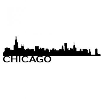 350x350 Chicago Skyline Vinyl Application To Ensure A Skyline View No