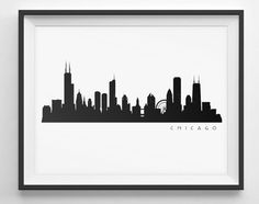 236x186 Chicago Skyline Outline Png