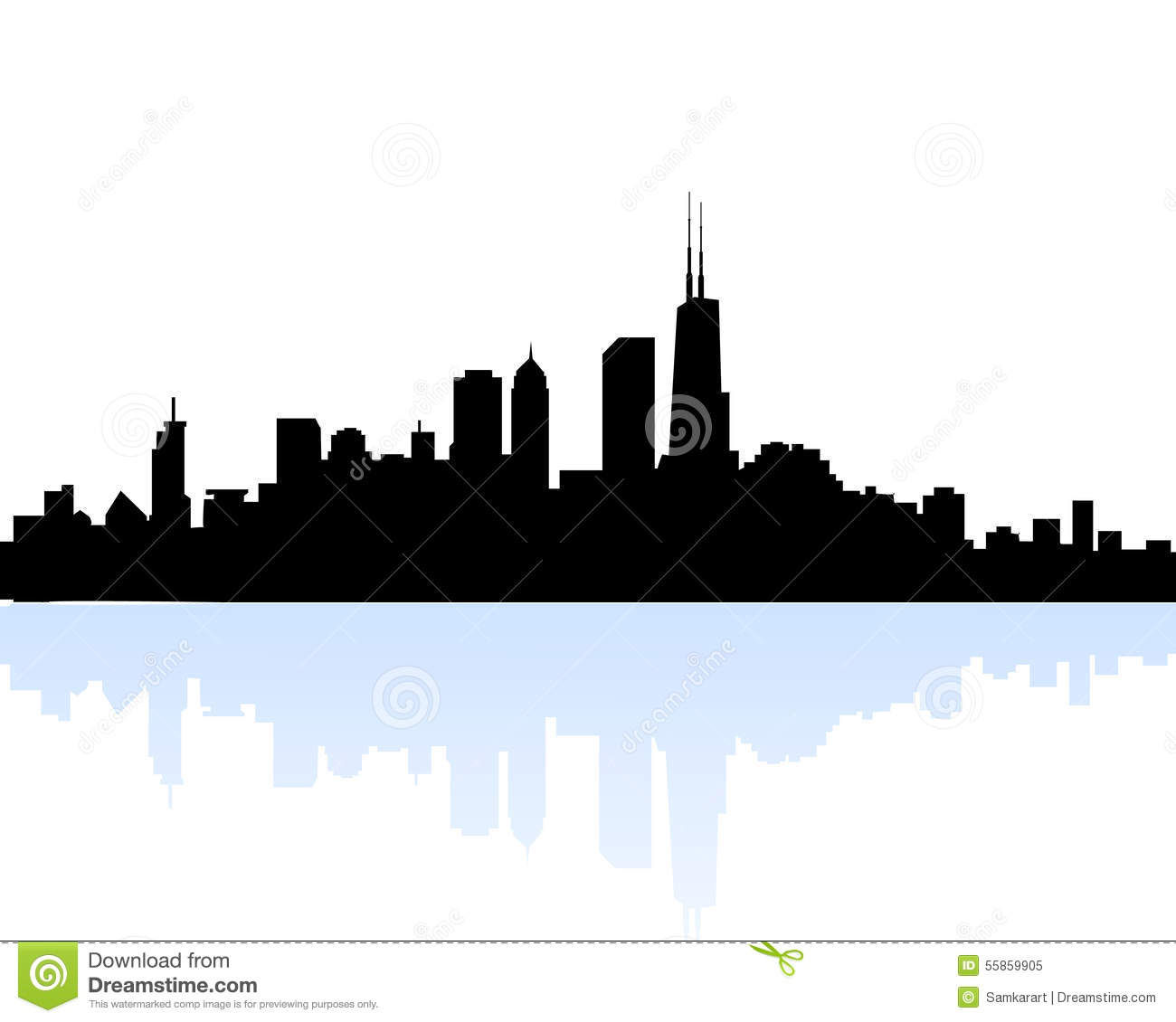 1300x1130 Skyline Clipart Chicago